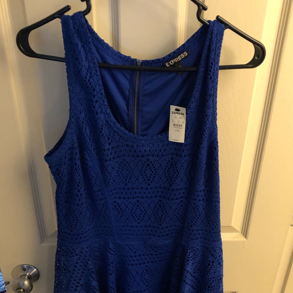 Blue Express Dress - Picture 5 of 5